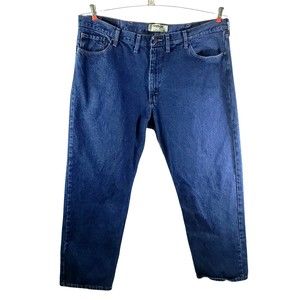Wrangler Authentics Mens Jeans Size 44x30 Straight‎ 100% Cotton Made In Mexico